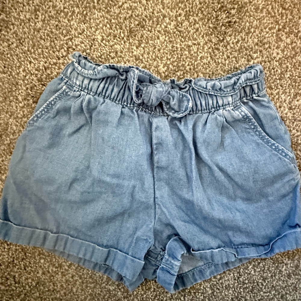 Baby GAP Chambray Toddler Girl Shorts